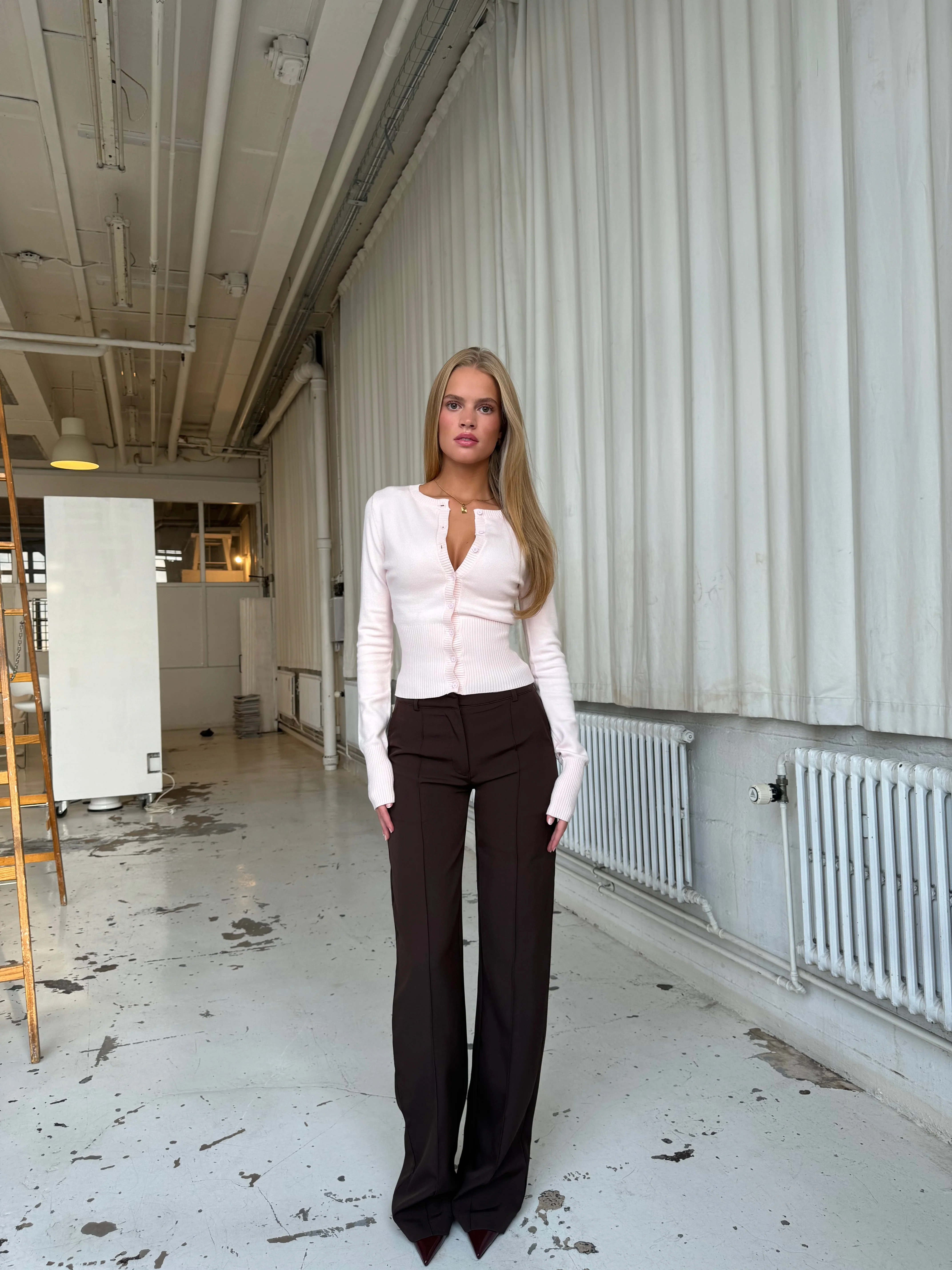Knit Cardigan - light pink - Image 2