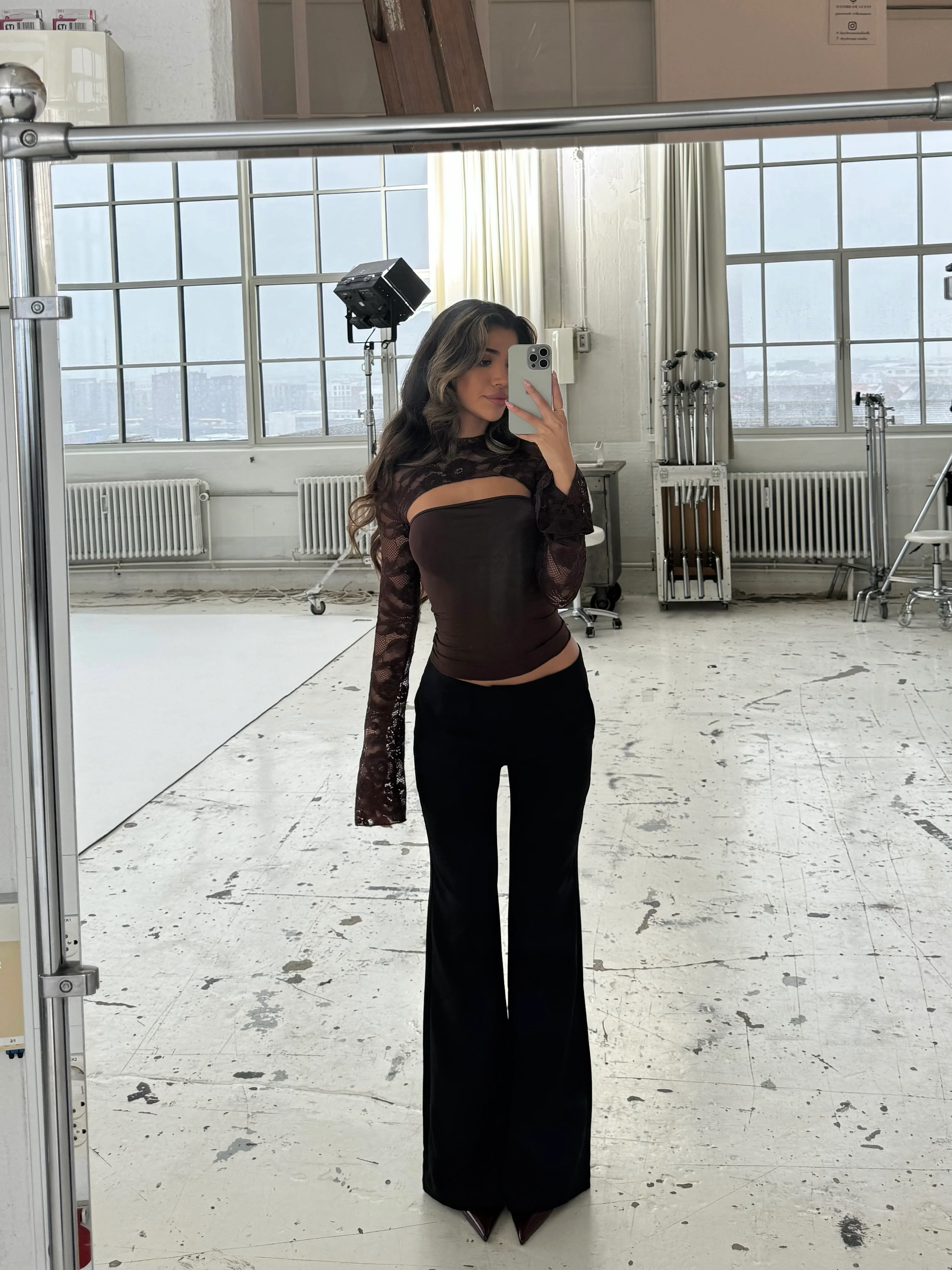 Livia low waist trousers - black - Image 3