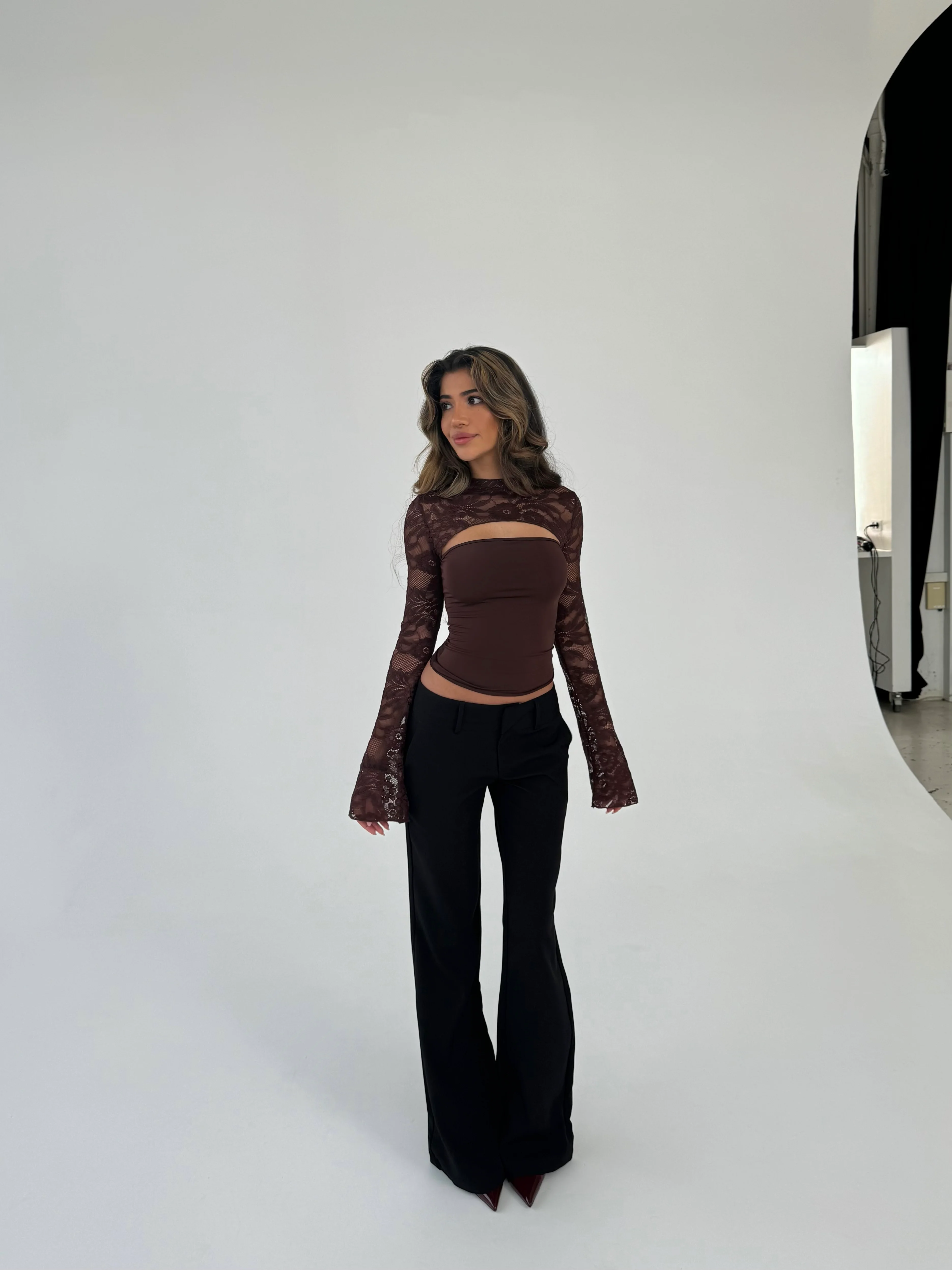 Livia low waist trousers - black - Image 5