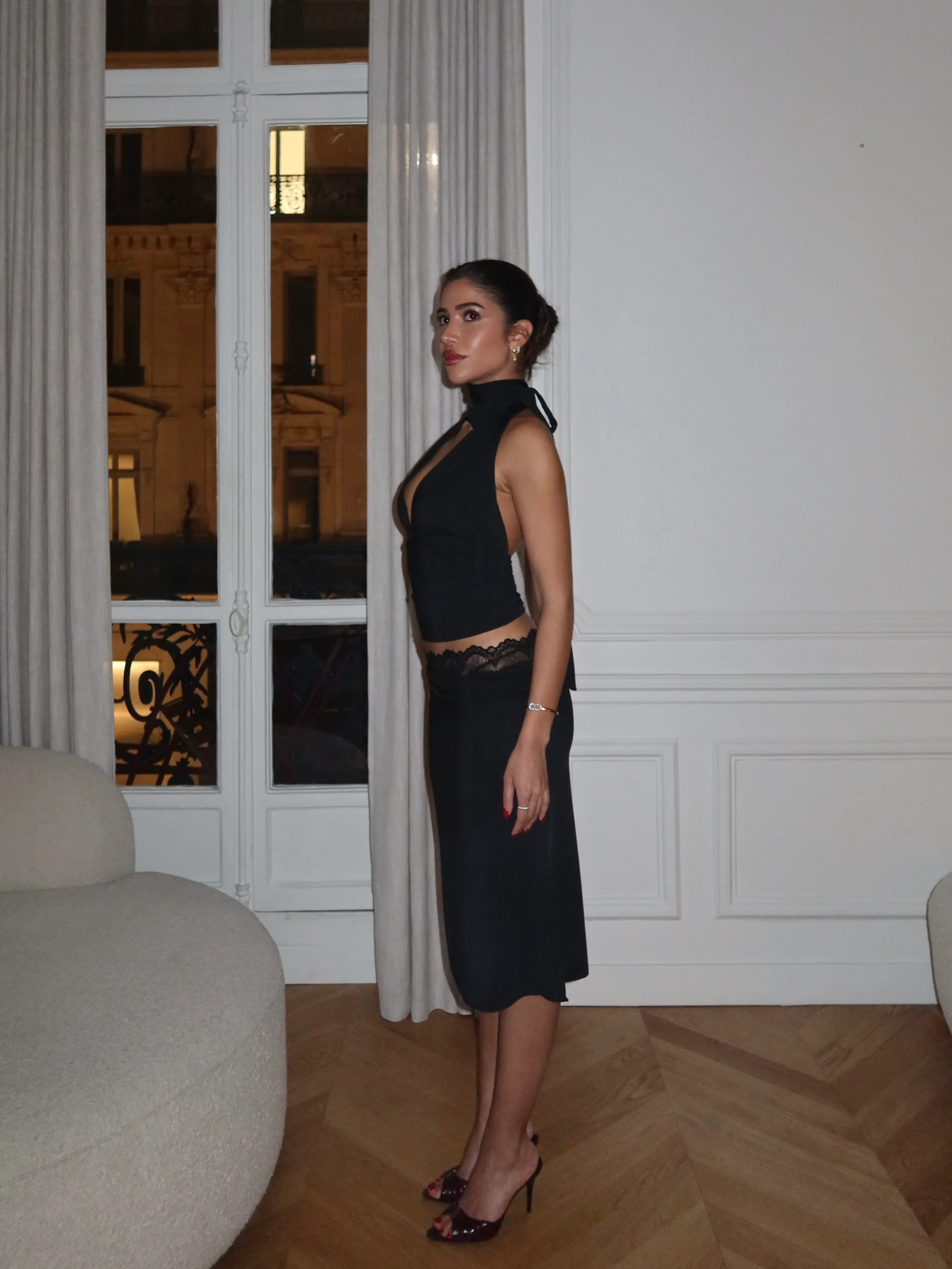 Lucia skirt - Black - Image 3
