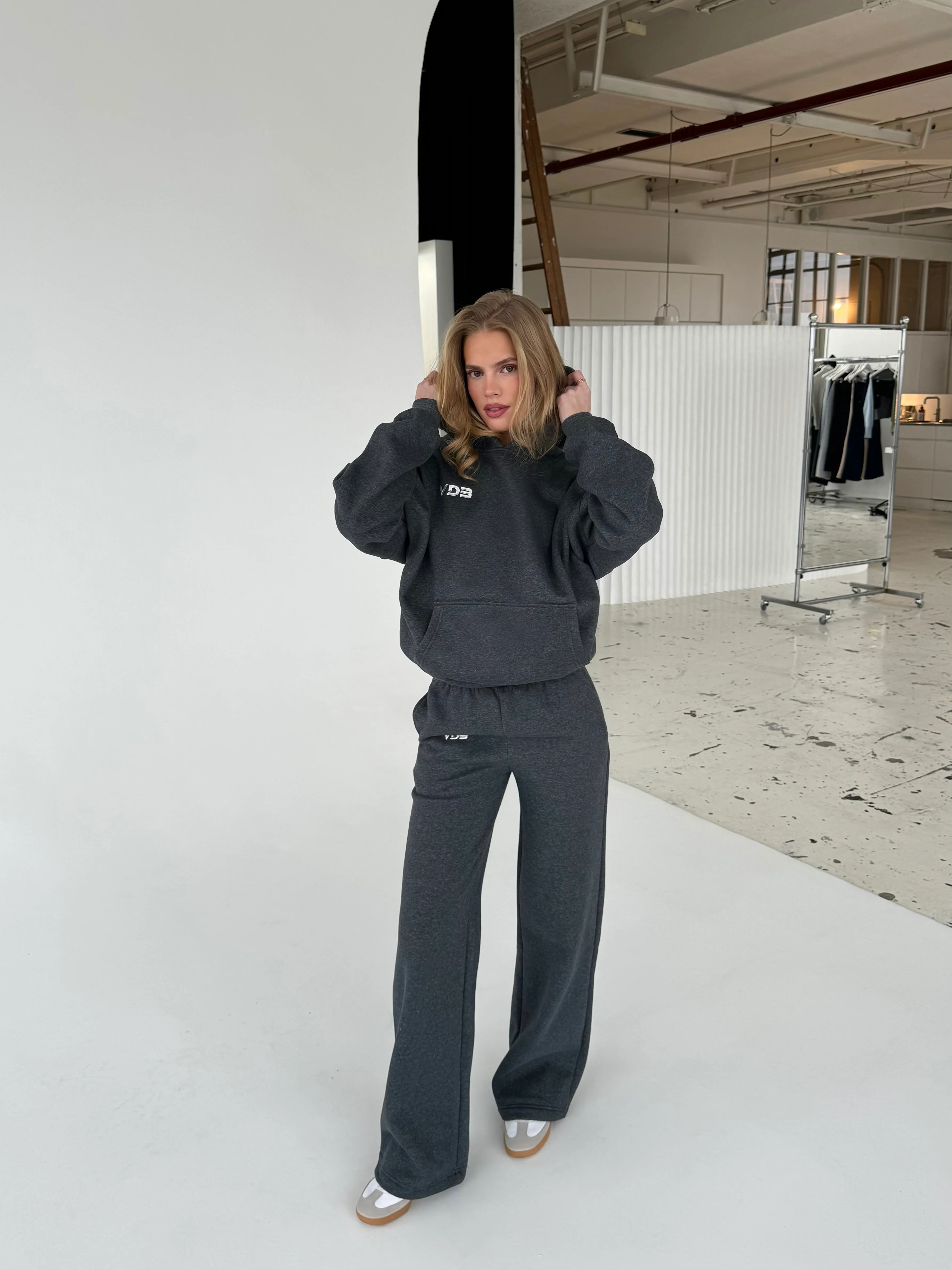 VDB Hoodie - dark gray melange - Image 4