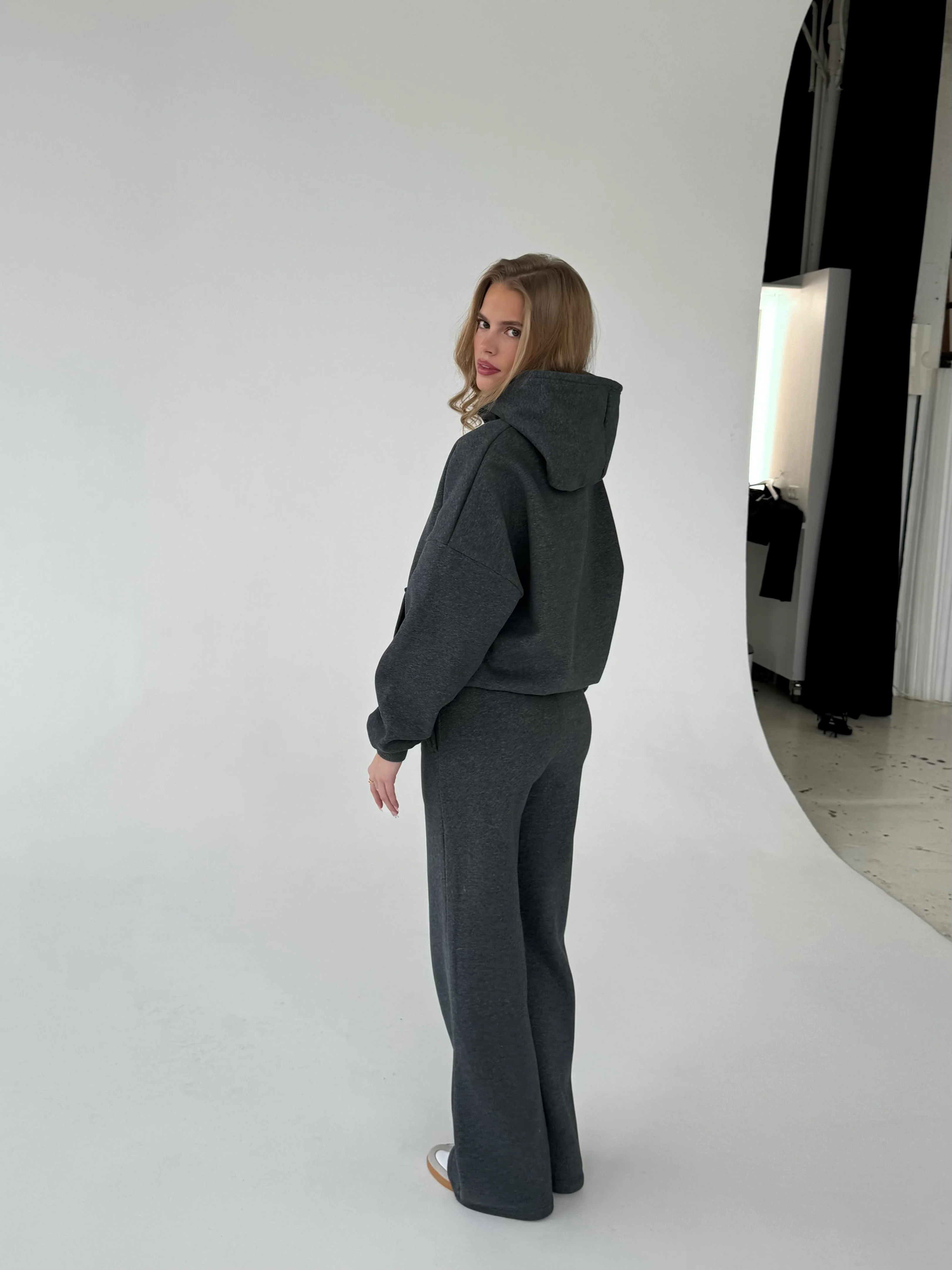 VDB Hoodie - dark gray melange - Image 5